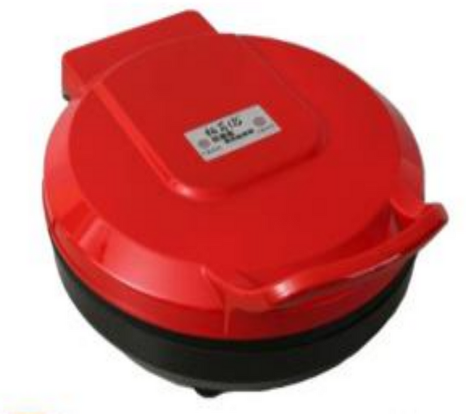 자동 베이킹 전기 양면 누룽지기계 팬케이크 초대형 누룽지팬, 기본 색상, 30cm 중간 2.5cm 더 깊은 표준