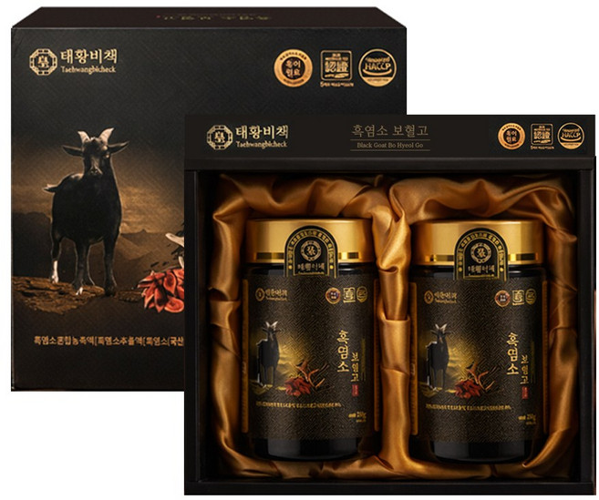 태황비책 흑염소보혈고 국내산흑염소혼합농축액, 2개, 250g