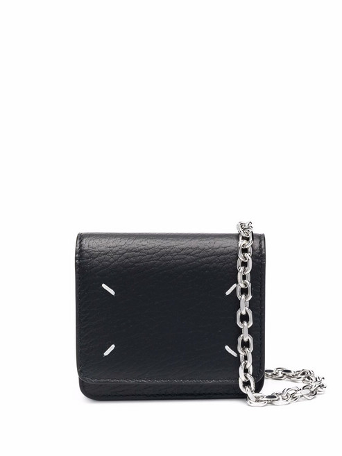 메종 마르지엘라 메종 마르지엘라 포 스티치 체인 링크 지갑