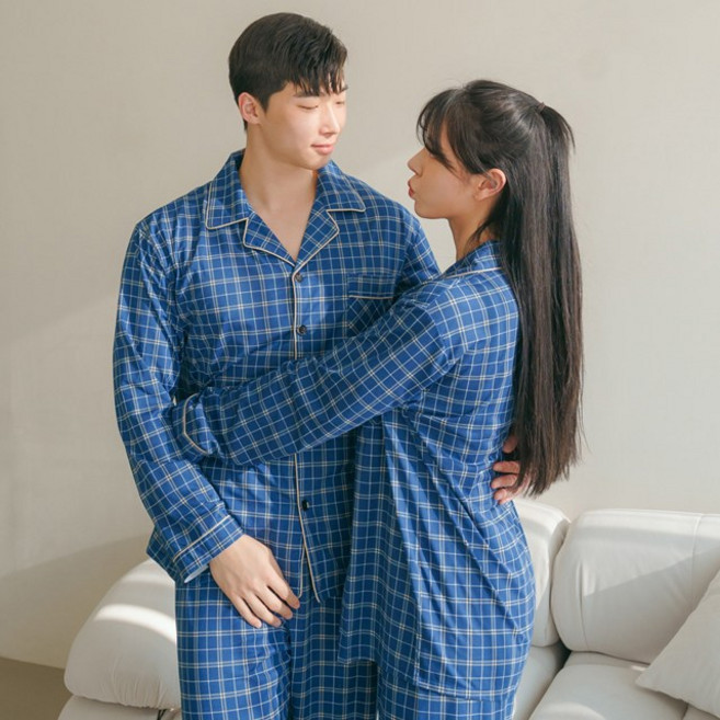 말랑마쥬 러브무드 데일리 긴팔 커플잠옷