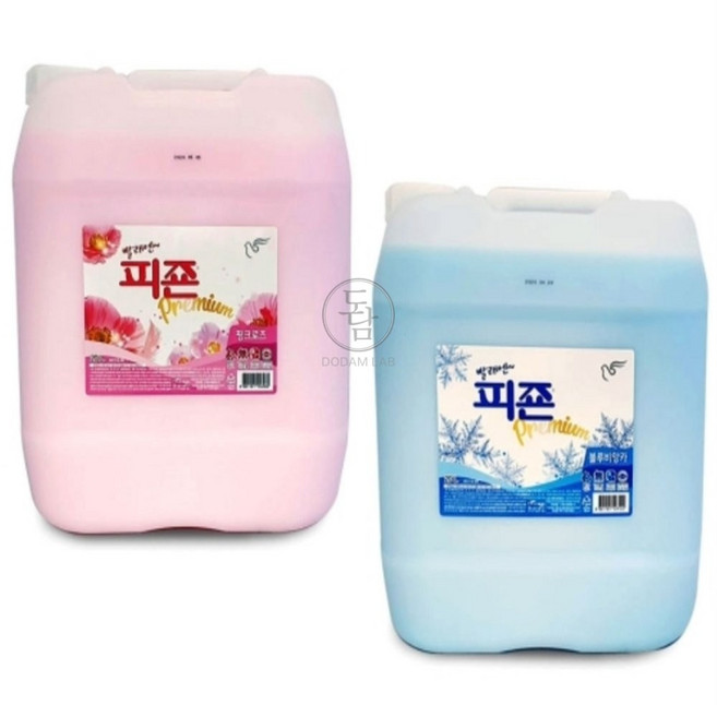 섬유유연제 피죤 대용량 20L 말통 프리미엄 핑크로즈 향좋은 빨래유연제 섬유린스, 01)피죤섬유연제 20L말통 핑크로즈, 1