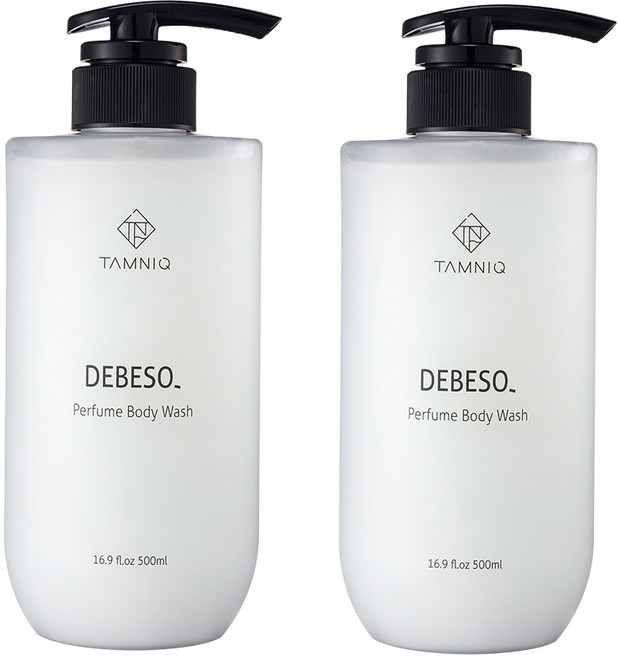 탐니크 디베쏘 퍼퓸 고보습 바디워시 머스크향, 500ml, 2개