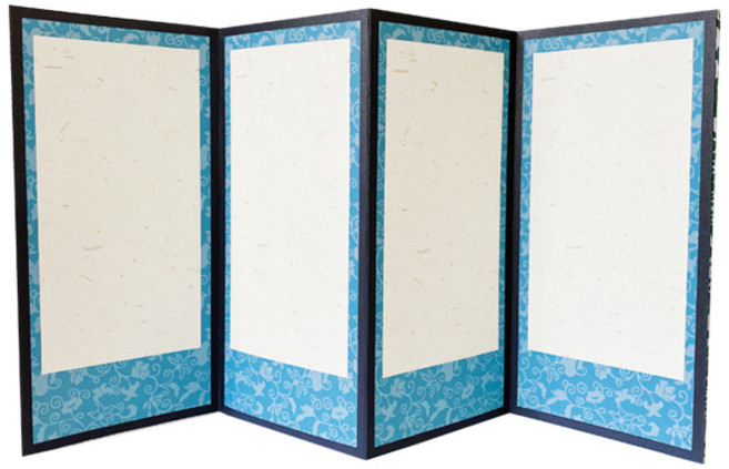 [몽파] 전통 병풍 만들기(무지) - 1인세트