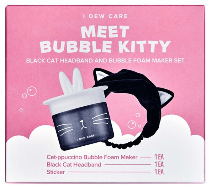 아이듀케어 밋 버블 키티 클렌징 세트, 1세트