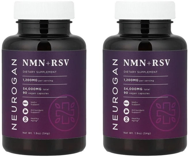 뉴로간 헬스 NMN 플러스 RSV Neurogan Health NMN + RSV 90정, 2개 - 쿠팡