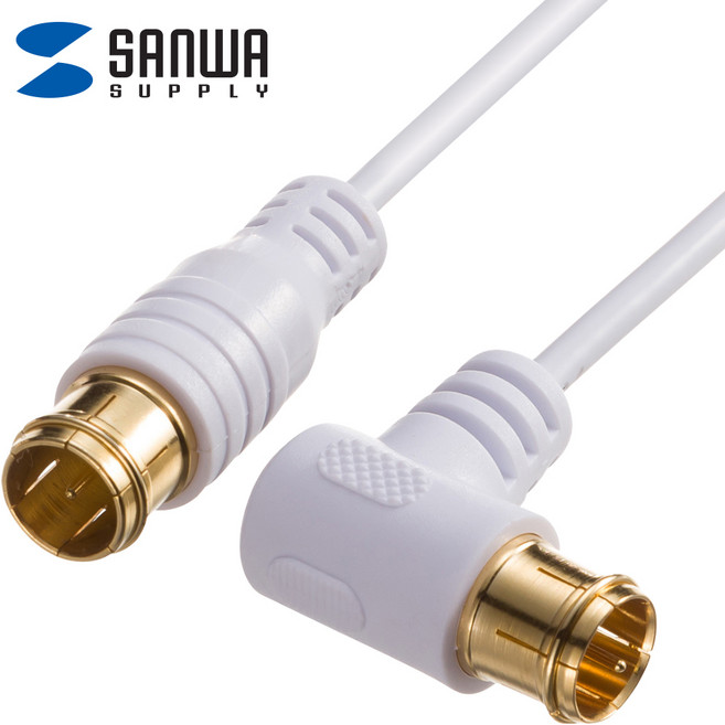 산와서플라이 TV 안테나 슬림 케이블 5m