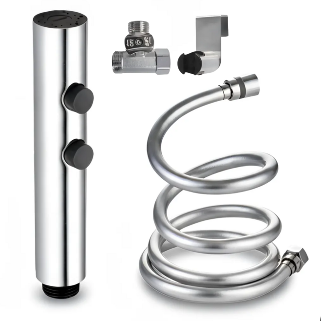 베아티투도 매직 청소건 욕실 스프레이건, 1개, 실버