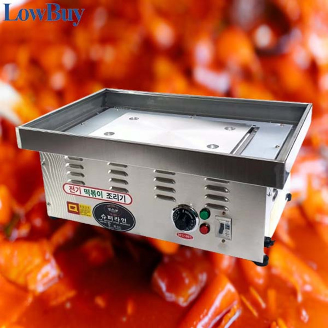 우성금속 업소용 전기 떡볶이기계 떡볶이조리기 분식집 떡볶이판