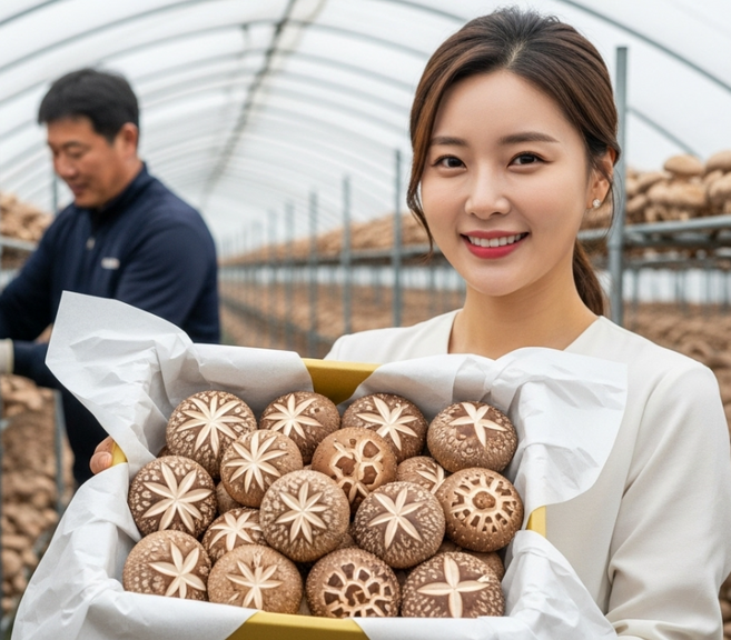 [디어브릭스] 8차완판! 직접생산 국내산 산지직송 생 표고버섯 건표고버섯 화고 프리미엄 선물용 패키지증정 아이스백 아이스박스 포장 슬라이스 가루 육수용, 1개, [국내산] 건표고 버섯 슬라이스 100g