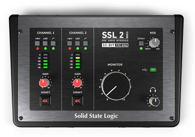 SSL2 오디오 콘솔 24채널 디지털 신호 프로세서