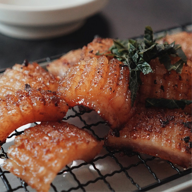 바베큐아저씨 벌집 양념 돼지갑데기 껍데기 구이 혼술 야식 술안주 캠핑요리, 3개, 200g