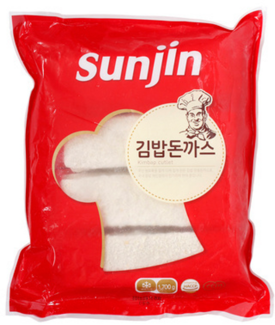 국내산 돼지고기로 만든 선진FS 김밥돈까스 1.7kg(85g x 20개입) 아이스박스+얼음팩 냉동발송, 1.7kg, 27개