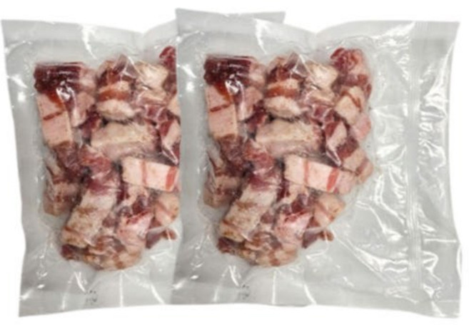 수입 숙성 삼겹살 캠핑고기, 2개, 300g