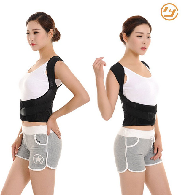 바른자세보정밴드 어깨 허리 굽은등 체형보정 벨트 yg5*355Wx, 1개