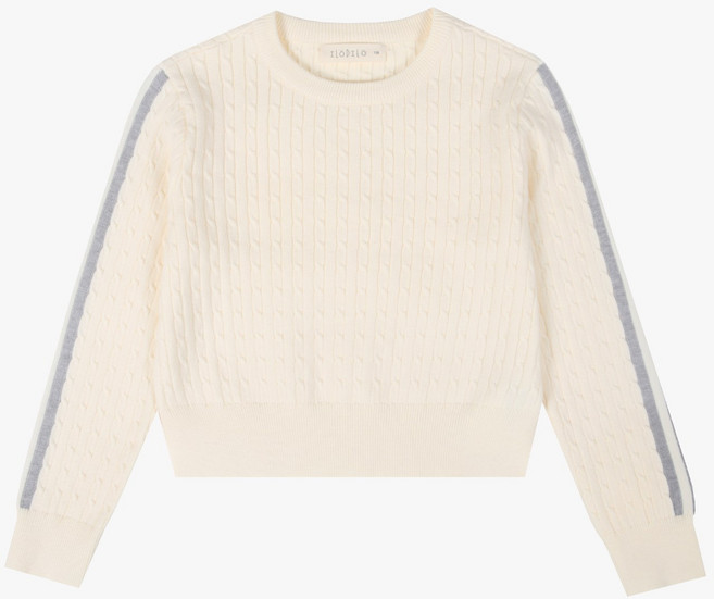 [일로딜로] ST 배색 라운드 빅 풀오버 IDKA2583Z