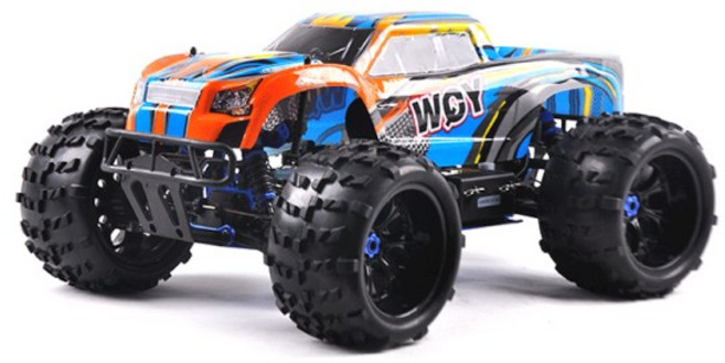 오리지널 HSP 94972 니트로 구동 오프로드 스포츠 랠리 레이싱 1/8 스케일 몬스터 트럭 RTR RC 자동차 2.4G