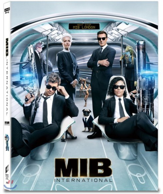 [Blu-ray] 맨 인 블랙 : 인터내셔널 (3Disc 4K UHD+ 2D 렌티큘러 오링케이스 스틸북 한정판) : 블루레이