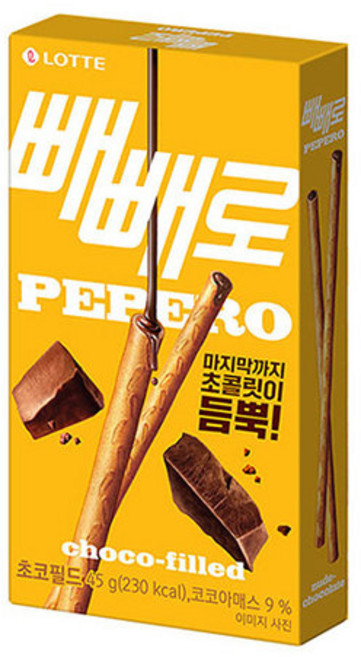 롯데 빼빼로 초코필드 53g 10개