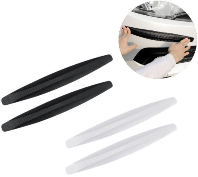 도나토르 범퍼 보호가드 스크래치 보호, 2개, 화이트