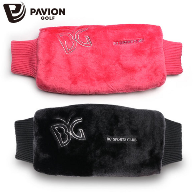 파비온 BGS 에코퍼 골프 방한 팔토시 벨트형 핸드워머, 블랙, 1개