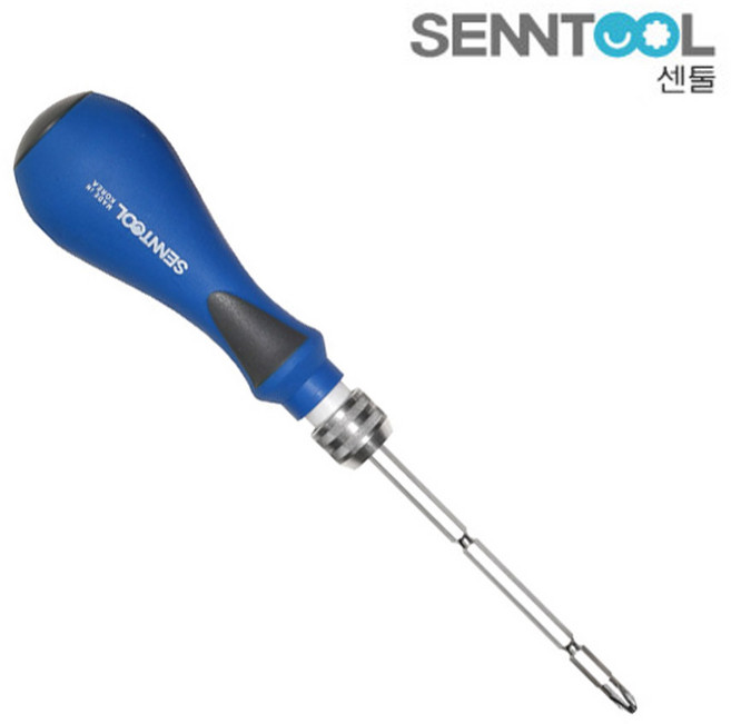 센툴 양용 드라이버 ST-0502 일자 십자 길이조절, 1개