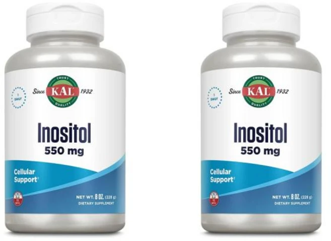KAL 칼 이노시톨 550mg 228g 2팩 - 쿠팡