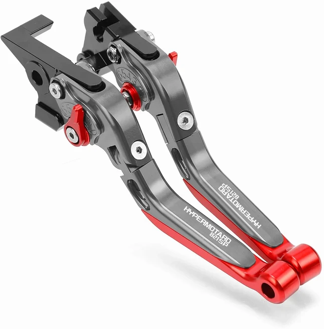 조정 가능한 확장 접이식 핸들 브레이크 클러치 레버 오토바이 액세서리 DUCATI HYPERMOTARD 821 SP 2013, 12 821 SP 13-15, 1개