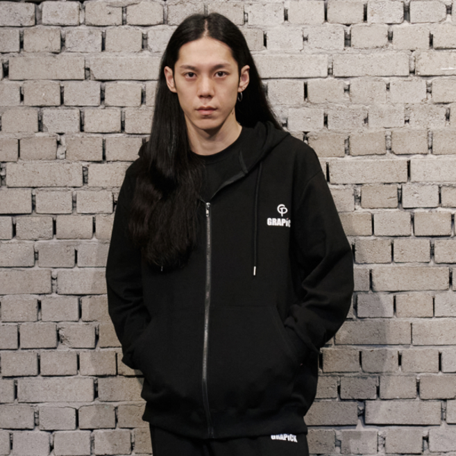 그라픽 로고픽 기모 후드집업 PHA_0014