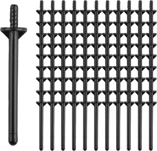 더왁싱랩 대용량 코털 왁싱 스틱 블랙, 100개