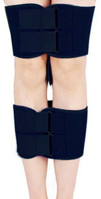 다리고정벨트 무릎 고정밴드 휜다리 오다리 안짱다리 -, 1개