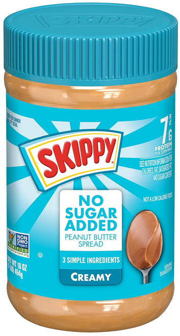 스키피 대상 노슈거에디드 땅콩버터잼 크리미 [유통기한 2개월 미만], 3개, 454g