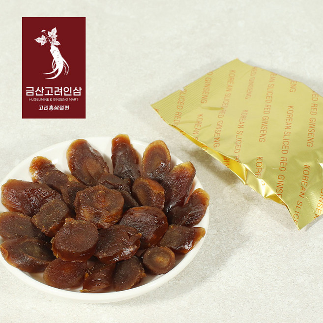 고려 홍삼절편 실속형 낱개, 10개, 20g