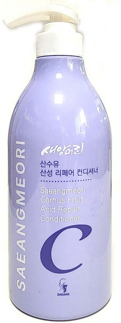 새앙머리 산수유 산성 리페어 컨디셔너 750ml + 마스크, 1개