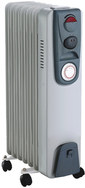 이동식 전기 타이머 라디에이터 화장실난로 동파방지, 7핀 타이머