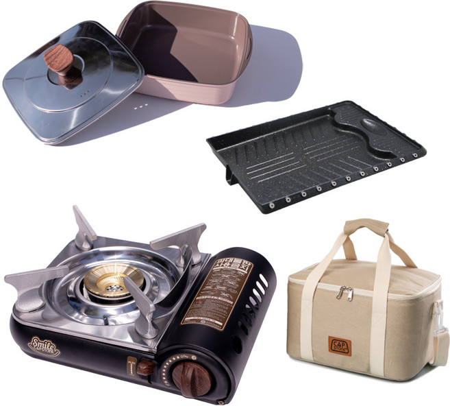 캡스톤 스마일 550 캠핑 버너세트 / 4종, 1개