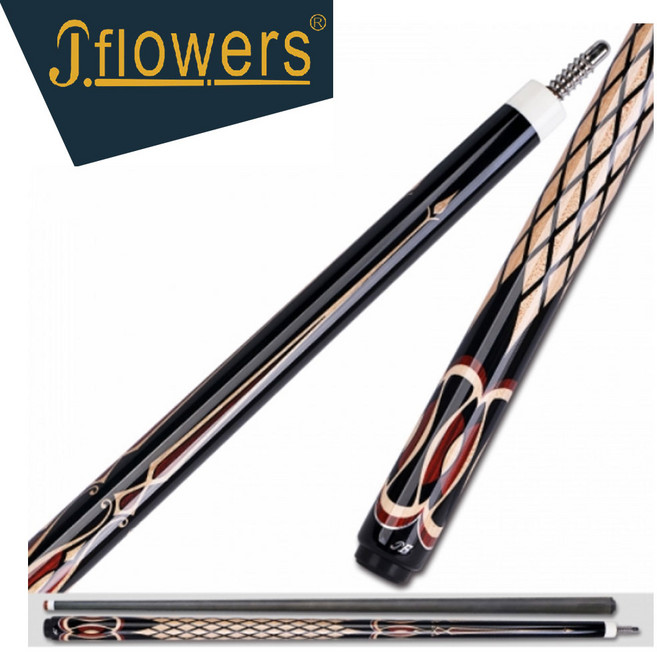 제이플라워큐 CAR10-01F 당구큐 개인큐 당구큐대 카본큐 당구용품 당구 일반큐, 브라운