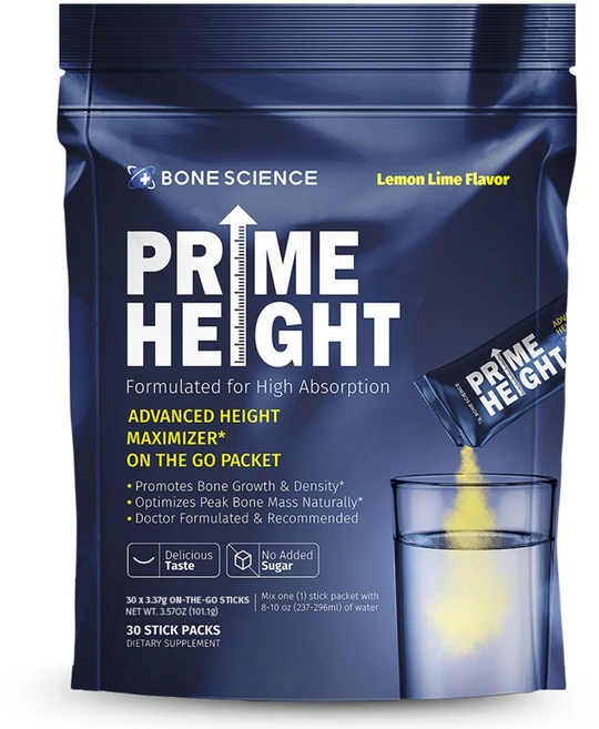 미국 본사이언스 프라임하이트 파우더 Prime Height, 레몬라임맛, 1개 - 쿠팡