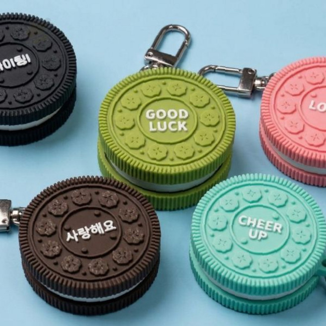 쿠키 클리커 키링 피젯토이 딸깍이 행운 부적 학생 입학 선물 시험 응원 키체인