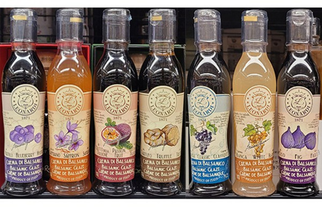 LEONARDI 레오나르디 발사믹 그레이즈 220g (1.블루베리 2.샤프란 3.패션후르츠 4.트러플 5.클래식 6.화이트 7.무화과 / 7종 택1) / 이탈리아, 1개