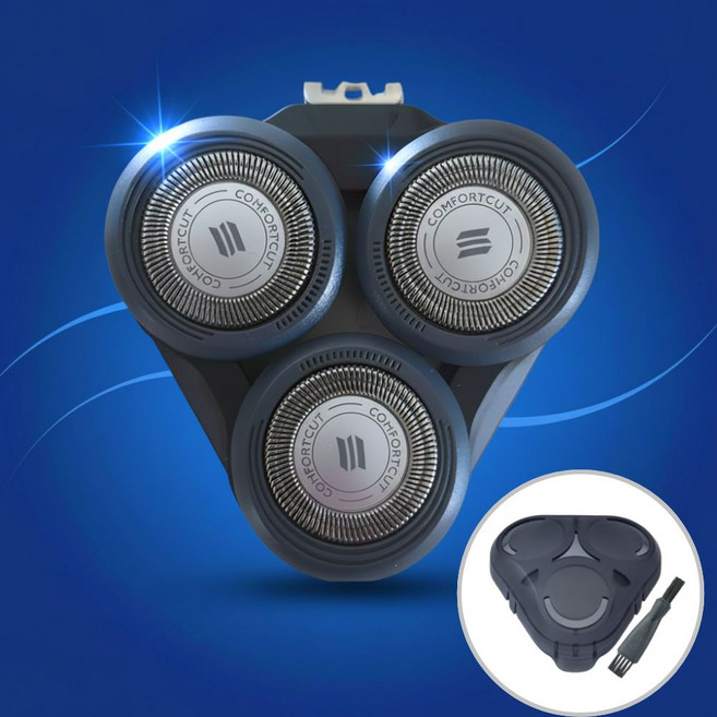 CLEON 필립스 전기 면도기날 S5000 시리즈 호환용, 1개, 블랙