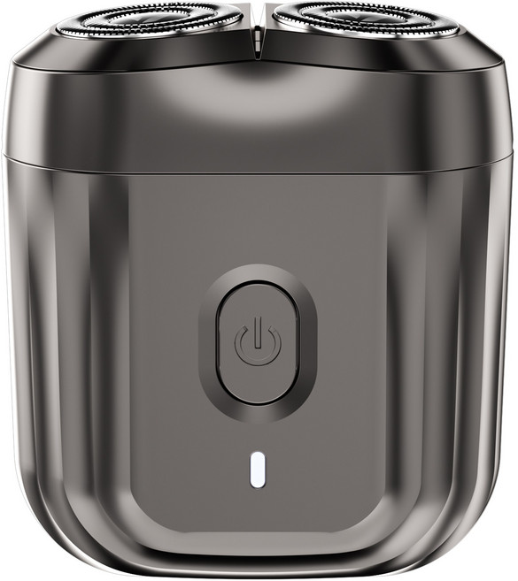 엔첸 미니 6 더블 헤드 전기 면도기, 블랙