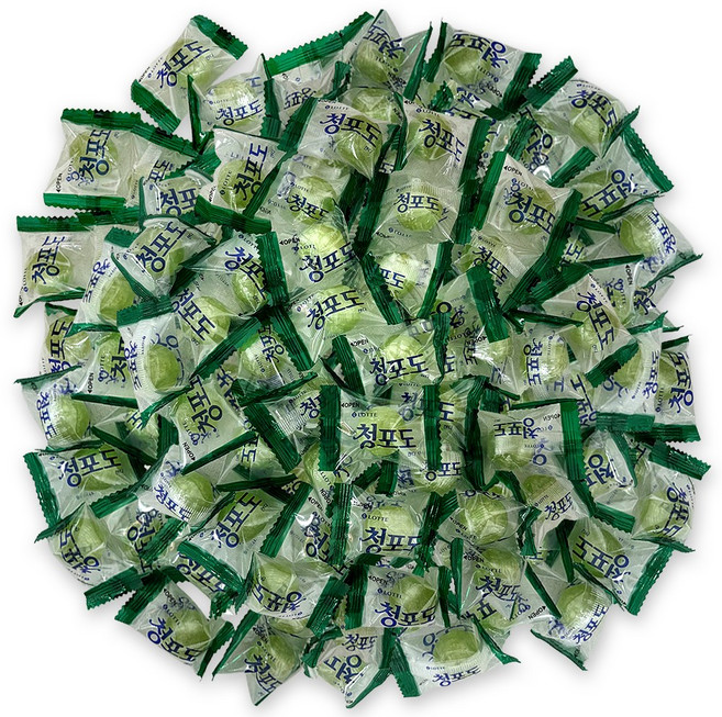 청포도 사탕 대용량 캔디 150개