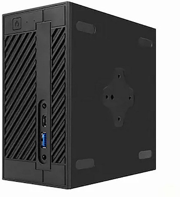 ASRock Desk Mini 110 i3-7100/8G/NVMe SSD 256GB/프리도스 사무용 미니PC, Desk 미니 110, Free DOS, 256GB, 8GB, 블랙
