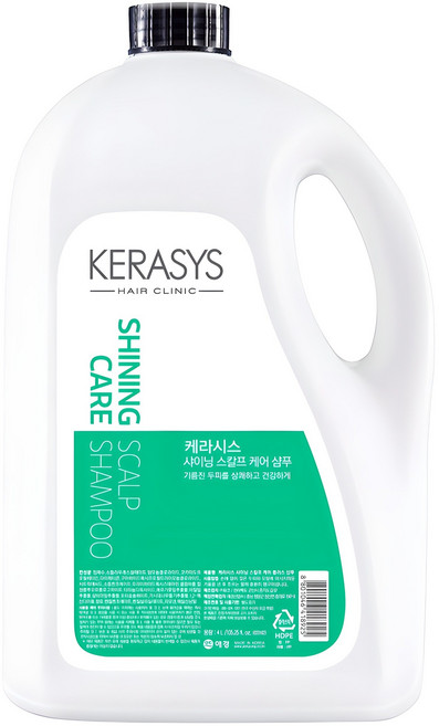 케라시스 샤이닝 스칼프 케어 플러스 샴푸, 4L, 1개