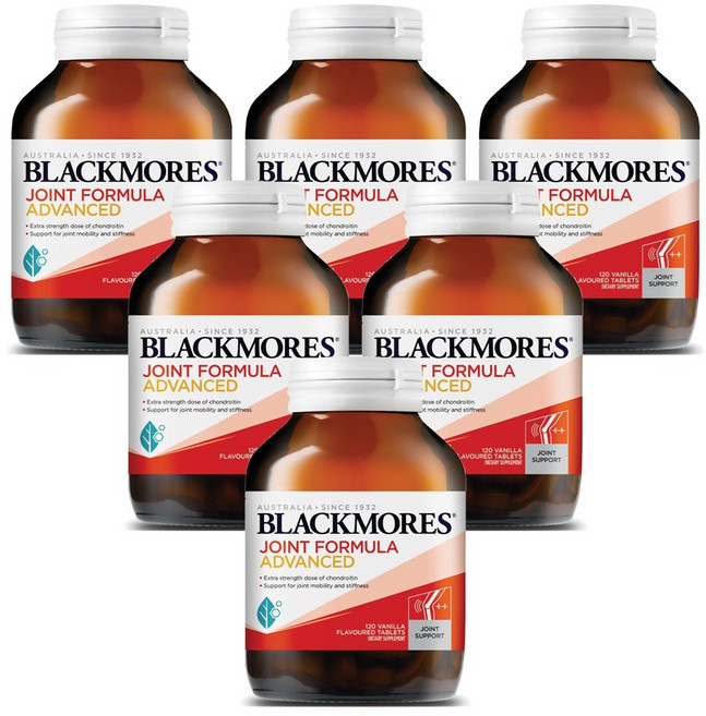 블랙모어스 조인트 포뮬러 어드밴스드 120 정 X 6개, 120정, 1세트