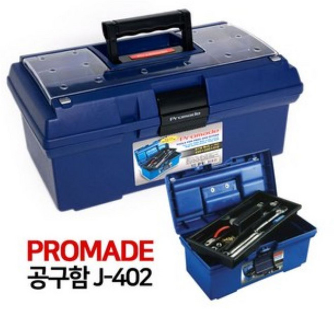 정광 공구함 특4호 J-402(420x220x210) 공구박스, 1개
