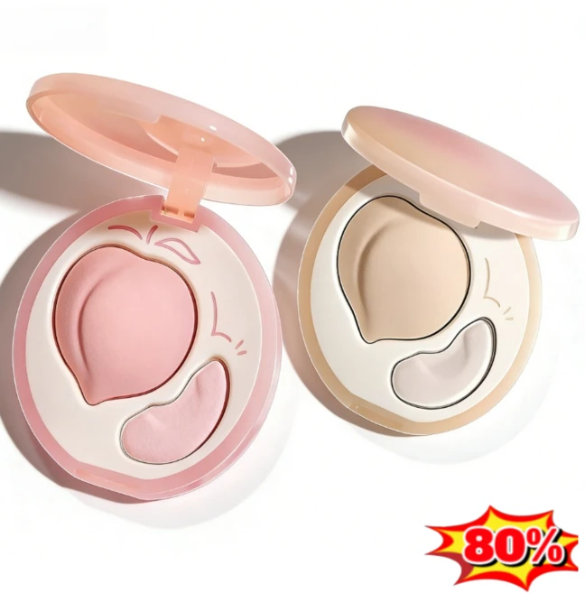 핑크/내추럴 더블 컬러 하이라이트 팔레트 30초 눈물고랑 커버 더블 컬러 하이라이터 팔레트, 핑크, 2개 - 쿠팡