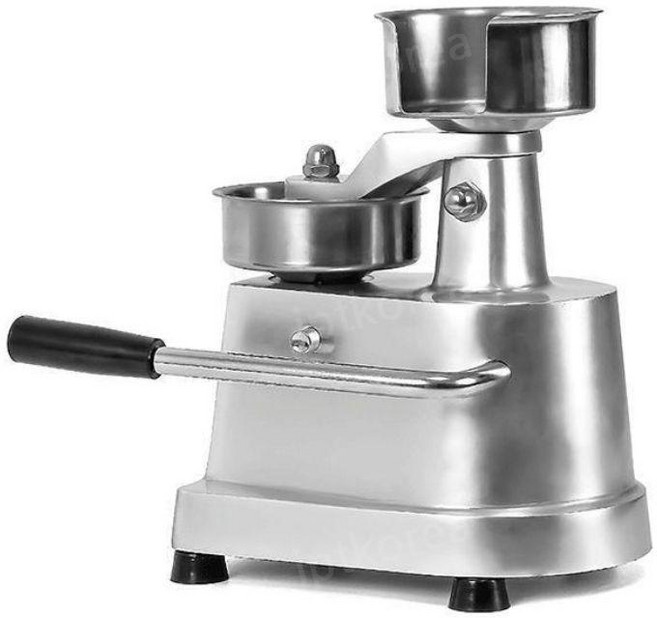 햄버거 패티 기계 함박스테이크 누름판 그릴 성형기, 직경 13cm, 1개