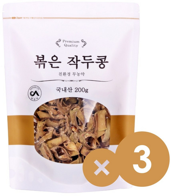 매일 볶은 작두콩차 볶은 작두콩 국산 햇 건강차 대풍이네, 3개, 200g, 1개입