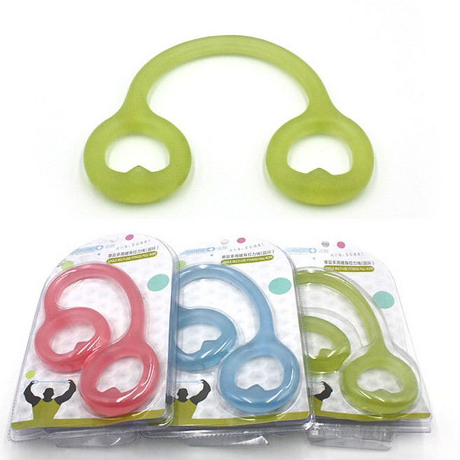 골든트리 원형 실리콘 스트레칭 밴드 요가 헬스 근력밴드 튜빙밴드, 1개